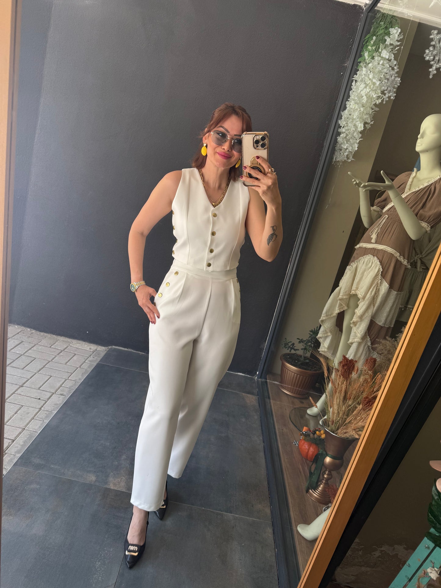 Nest Beyaz Krep Takım