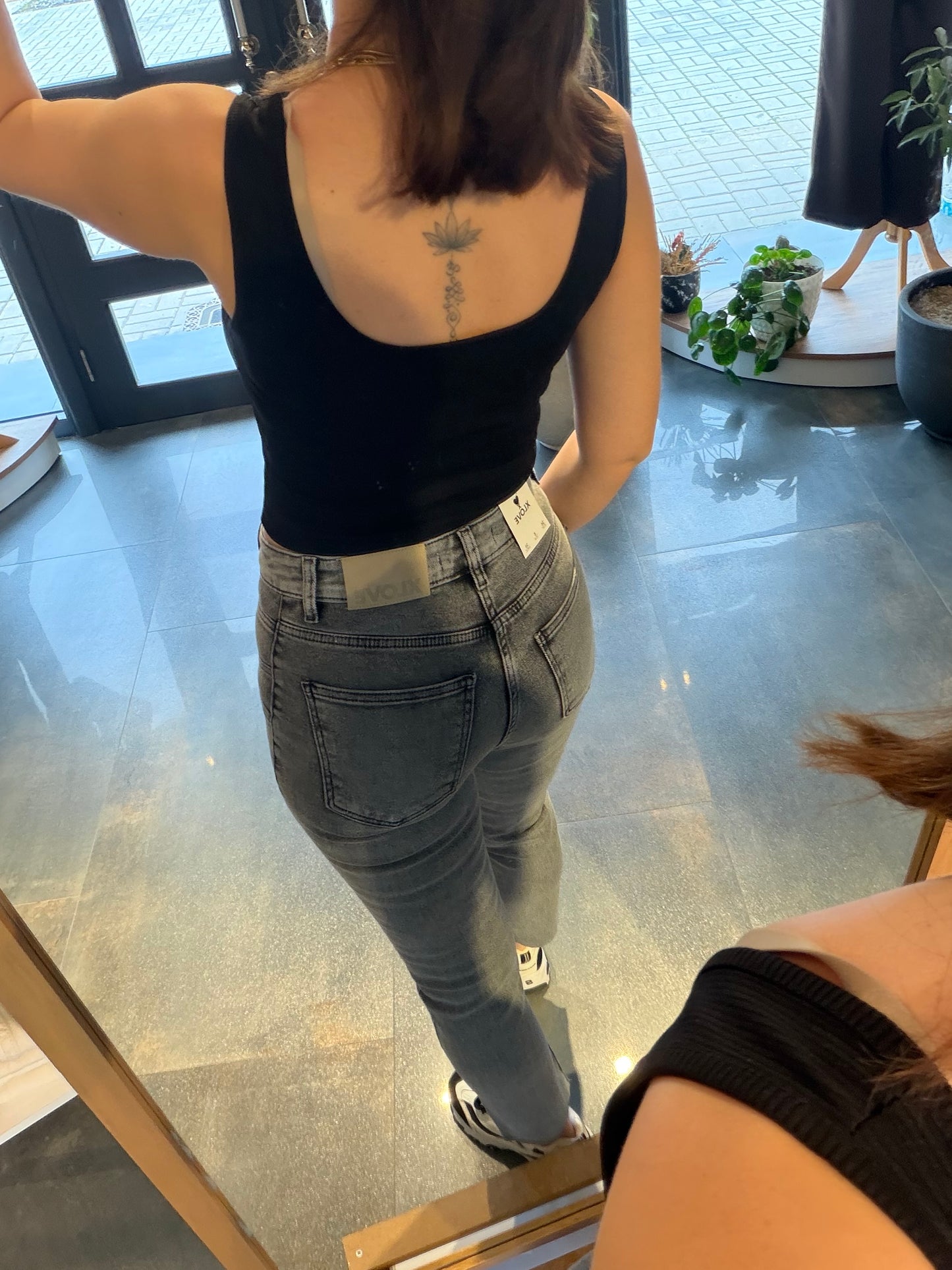 Xlove Önden Şeritli Füme Jean