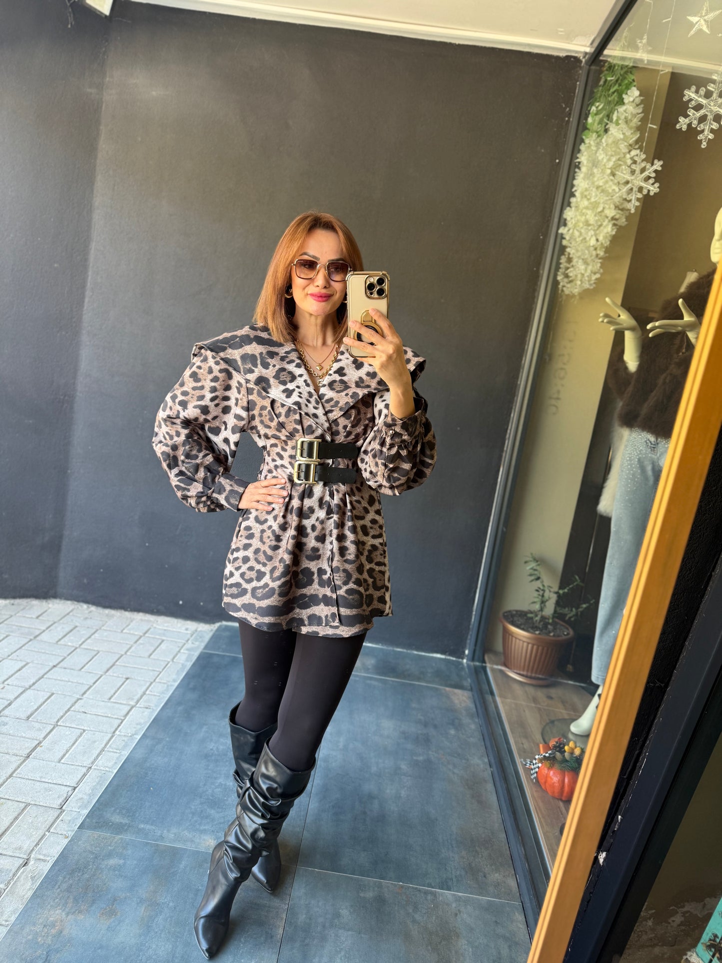 Şamda Leo Şal Yaka Ceket