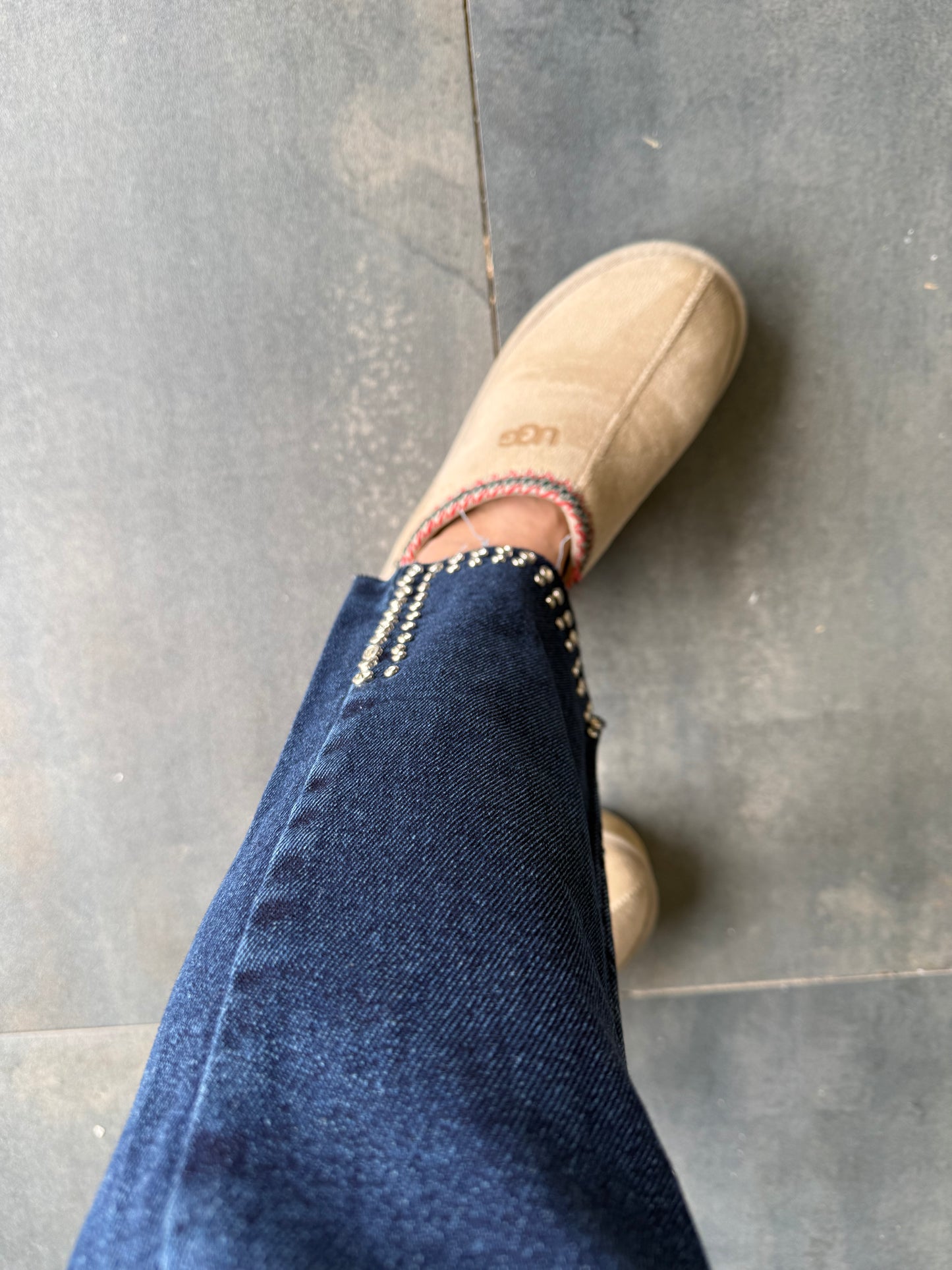 Xlove Çift Drop İşleme Jean