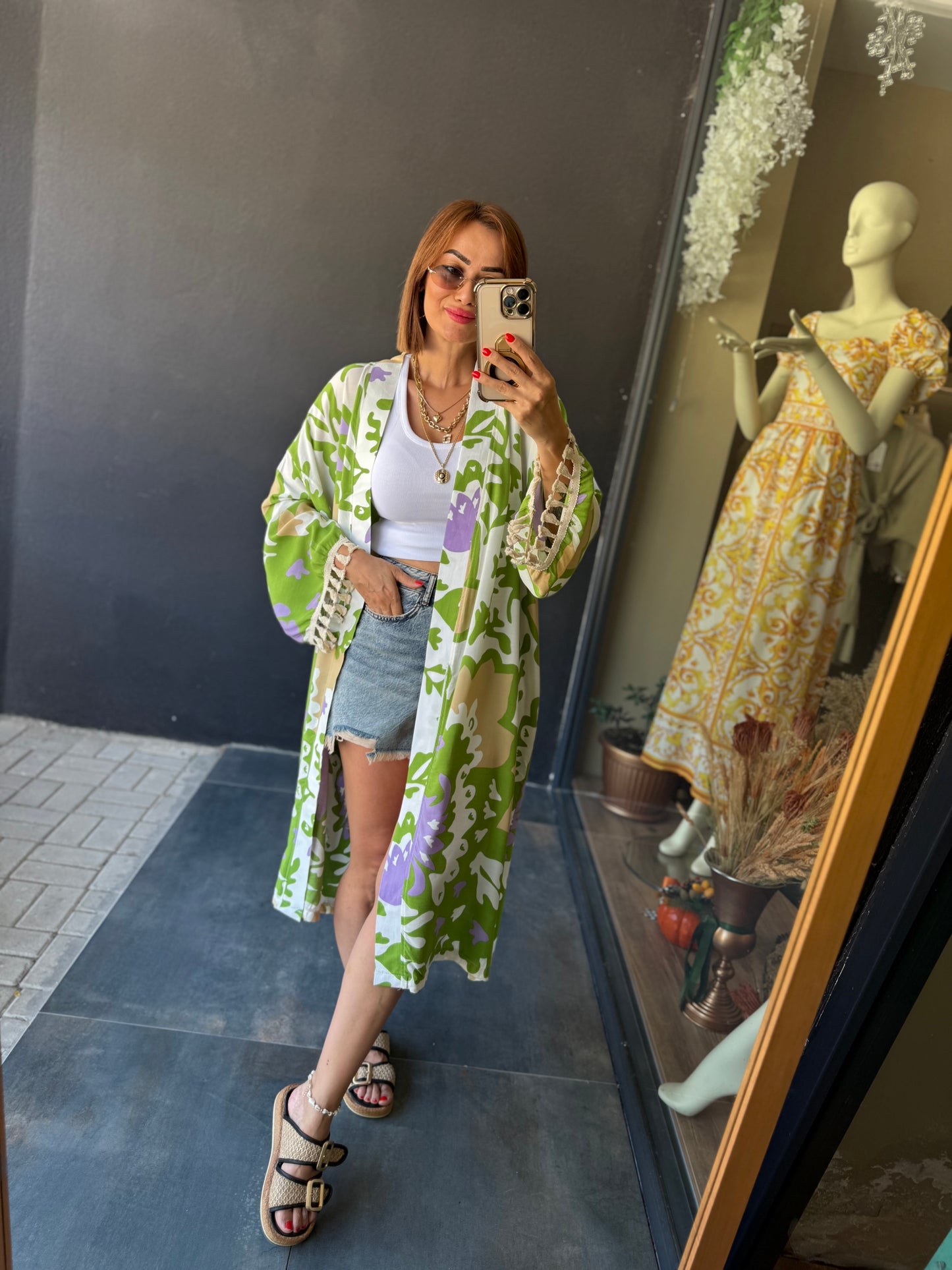 Die More Yeşil Kimono