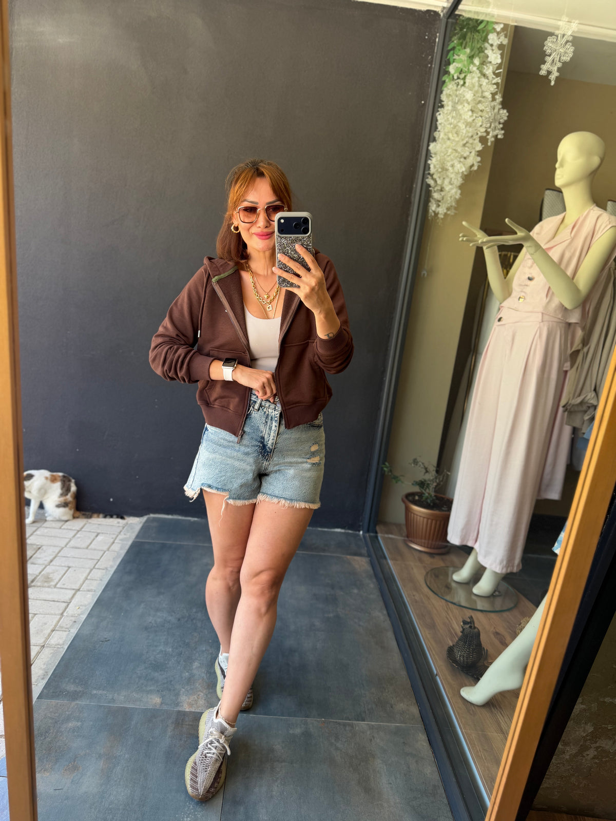 Rovika Kahverengi Sweatshirt