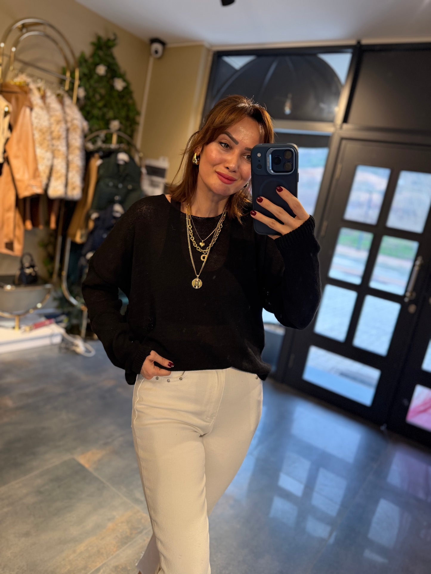 Elyane Siyah Merserize