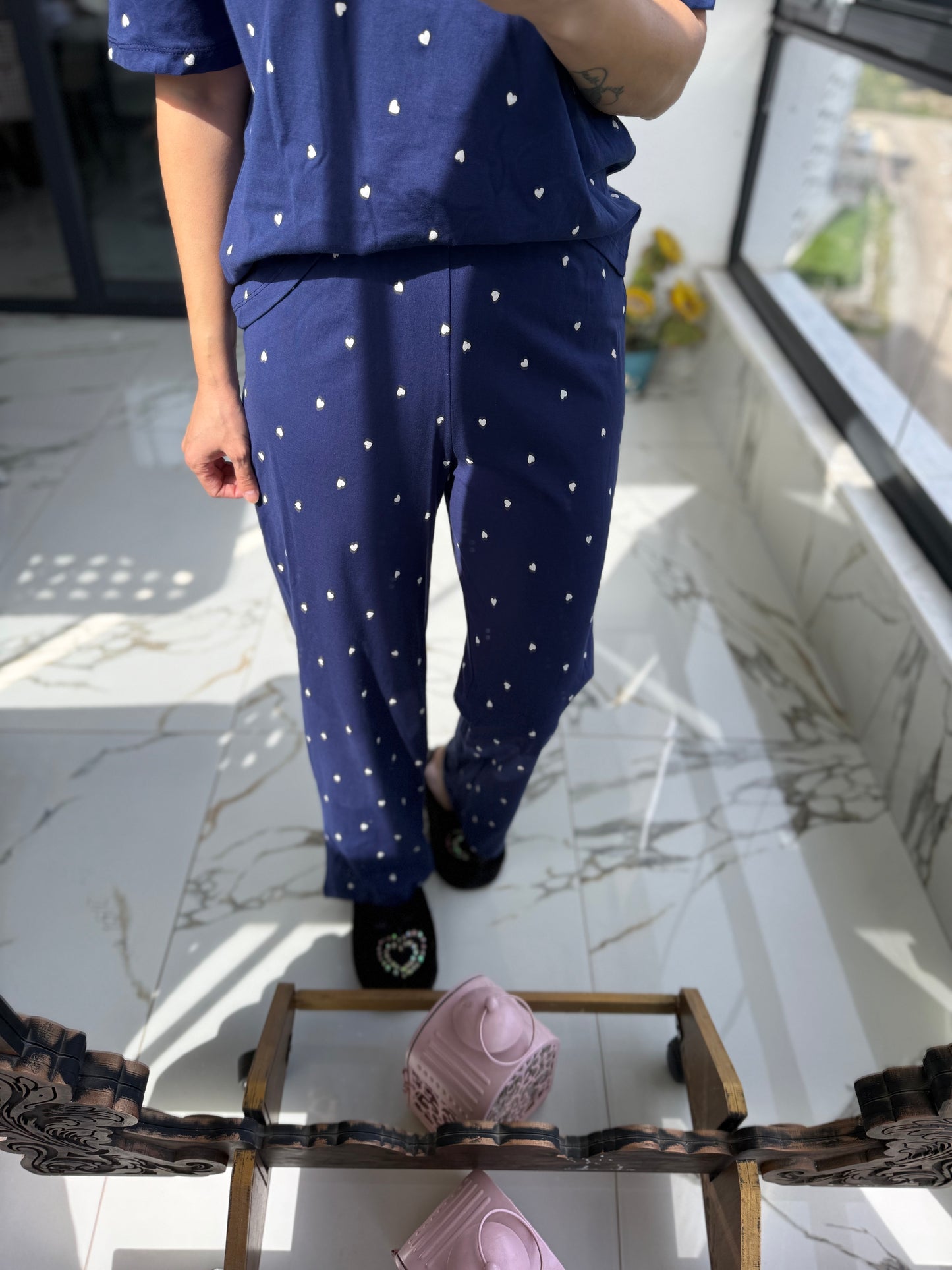 Hanteks Kısa Kol Pijama Takımı 9