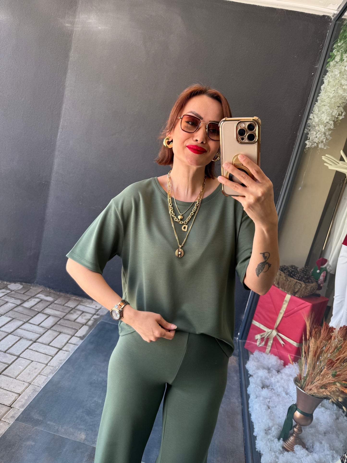 Kotto Yeşil Modal Takım