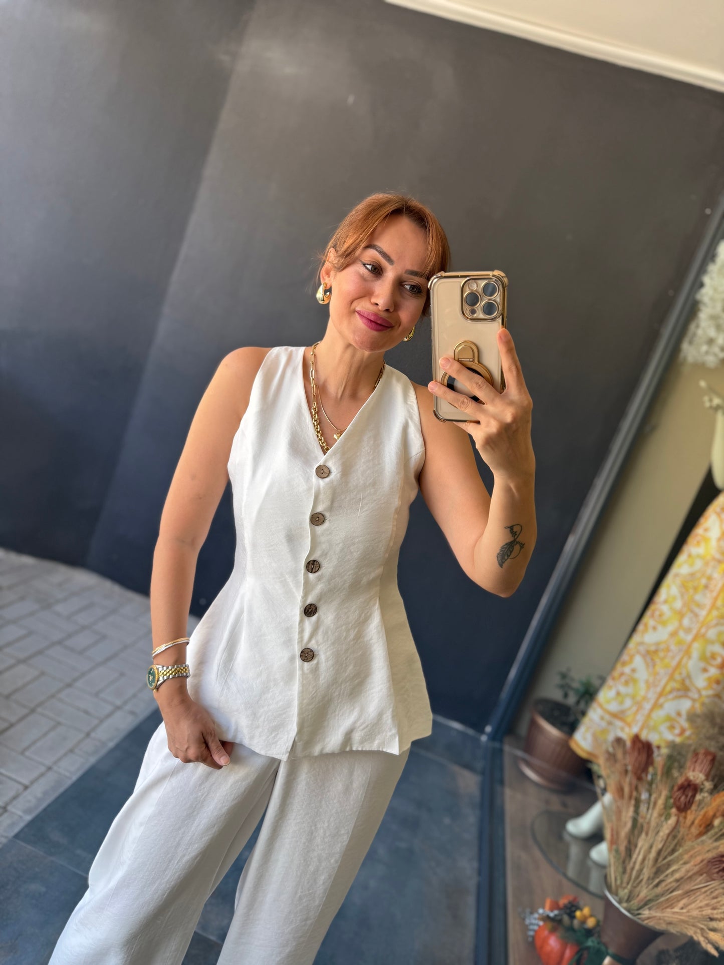 Brands Beyaz Tensel Takım