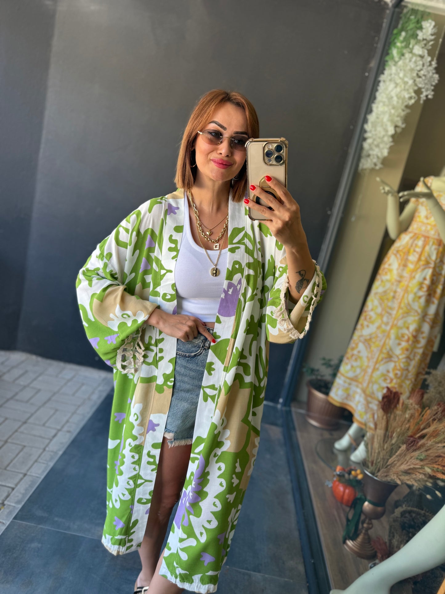Die More Yeşil Kimono