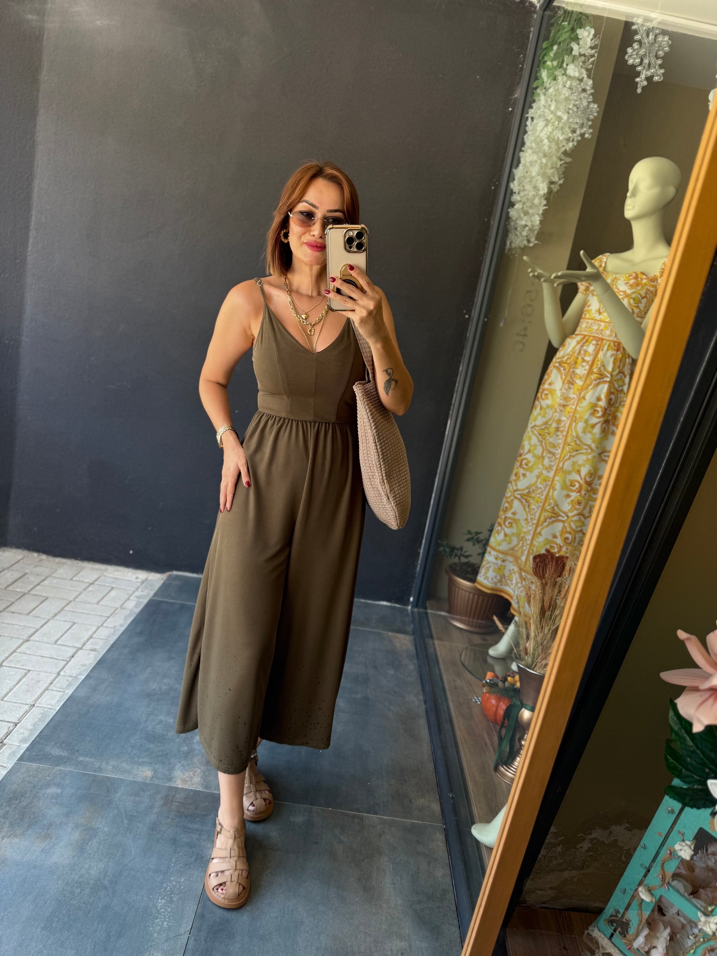 Asly Haki Midi Tulum