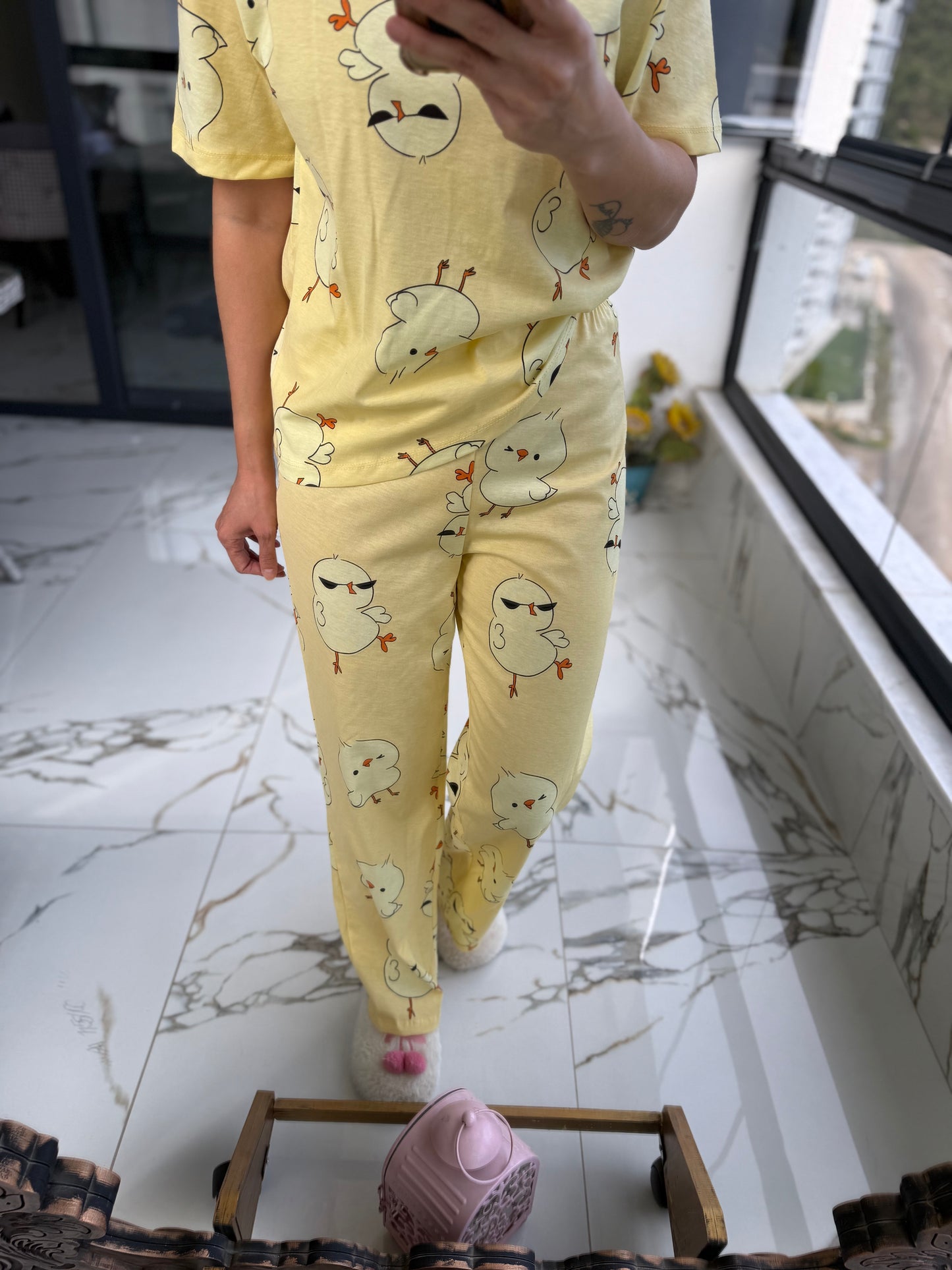 Hanteks Kısa Kol Pijama Takımı 3