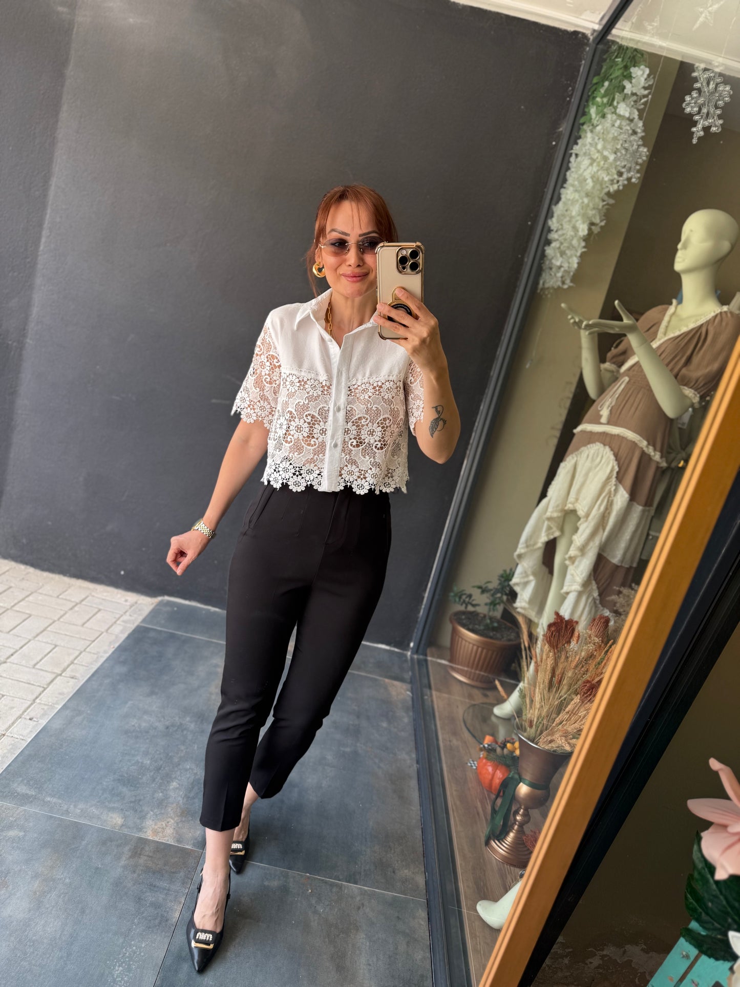 Bello Siyah Pensli Pantolon