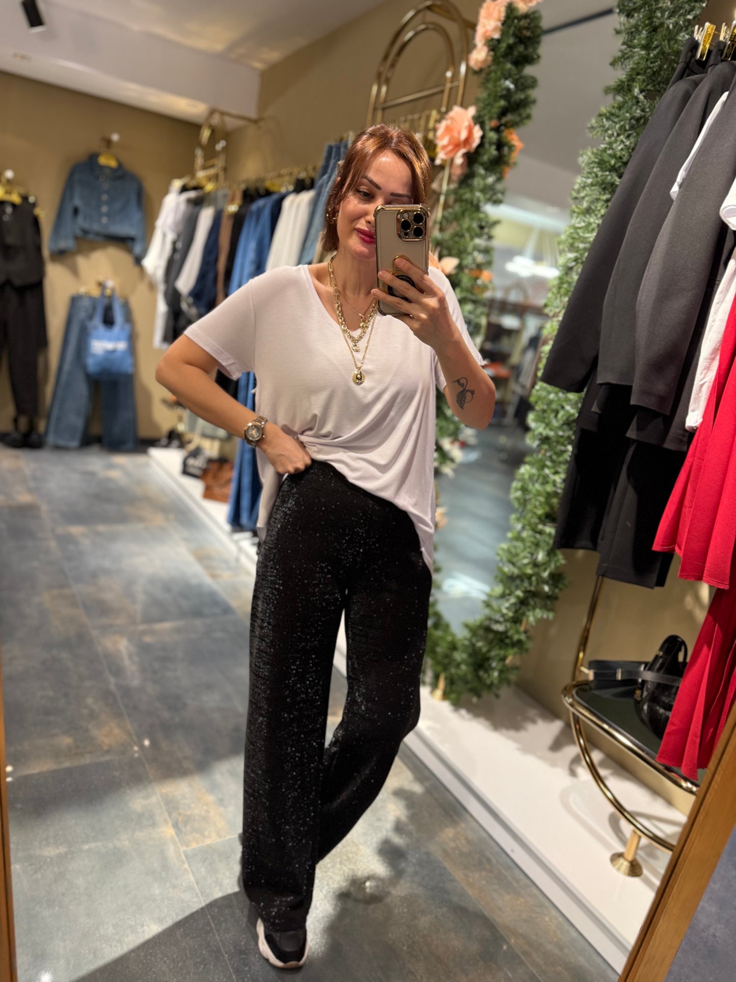 The Secret Simli Palazzo Pantolon