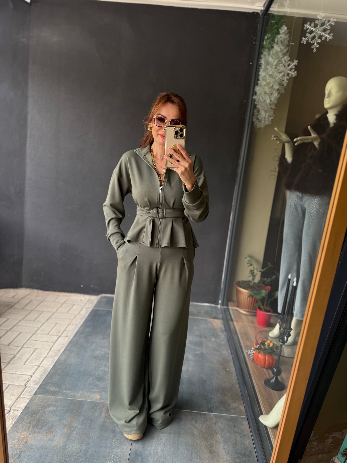 Semy Haki Kemerli Modal Takım