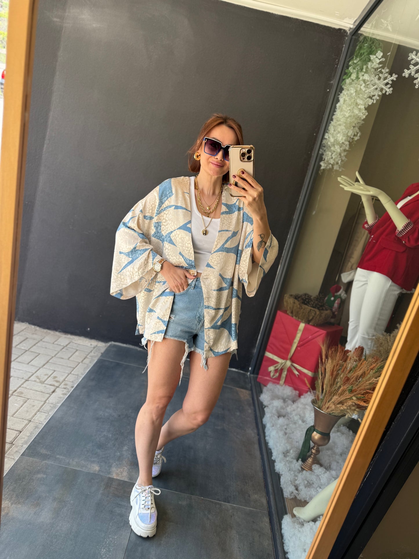 Kotto Mavi Blazer Ceket