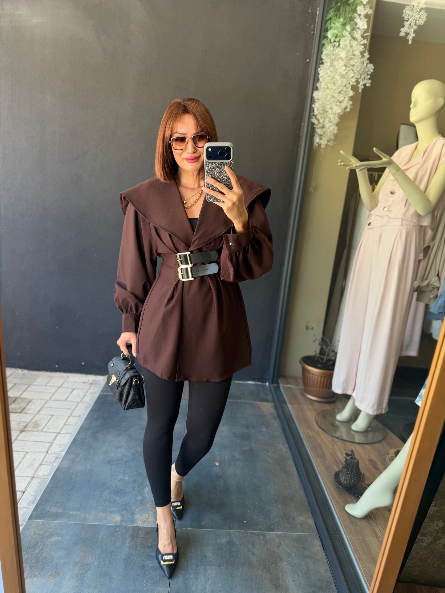 Almira Kahve Trenchcoat