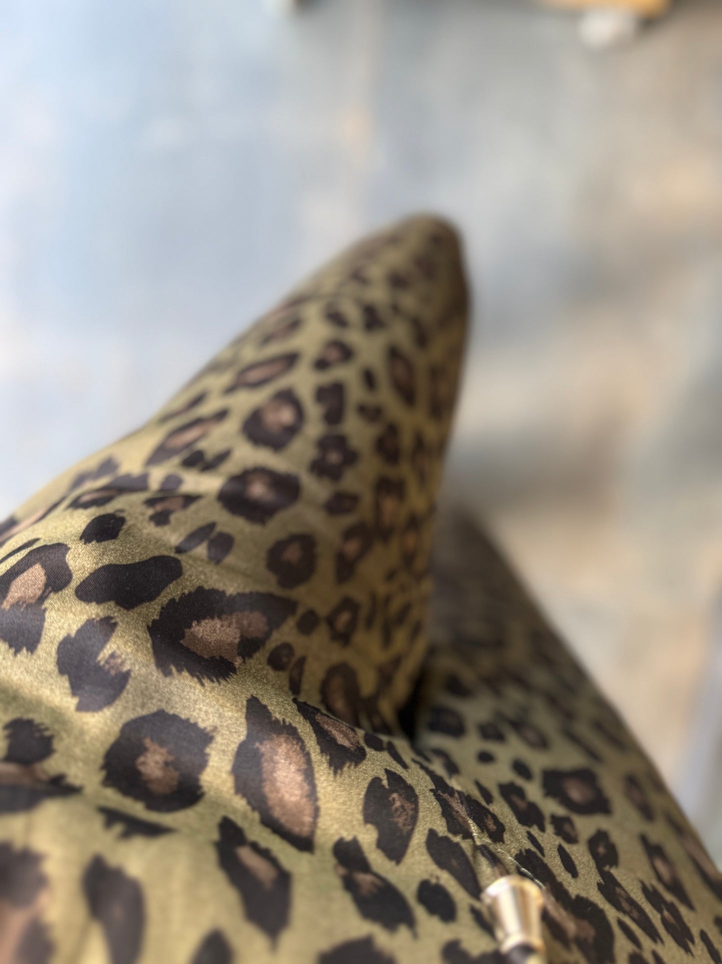 Virna Haki Leopar Pantolon