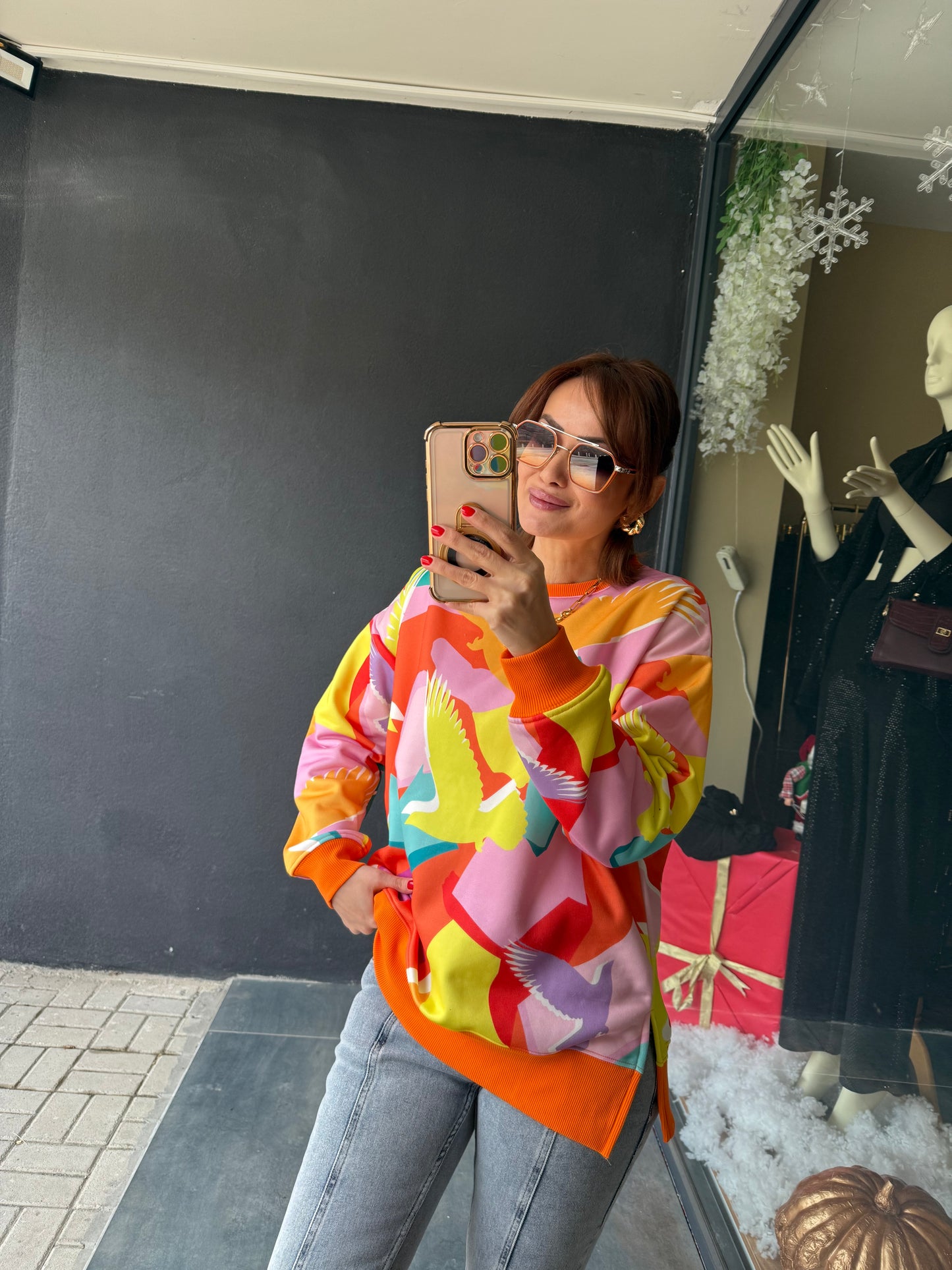 Mzr Çok Renkli Sweat