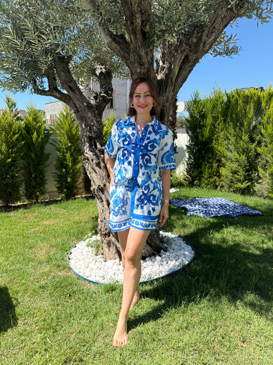 Dolce Mavi Şort Takım