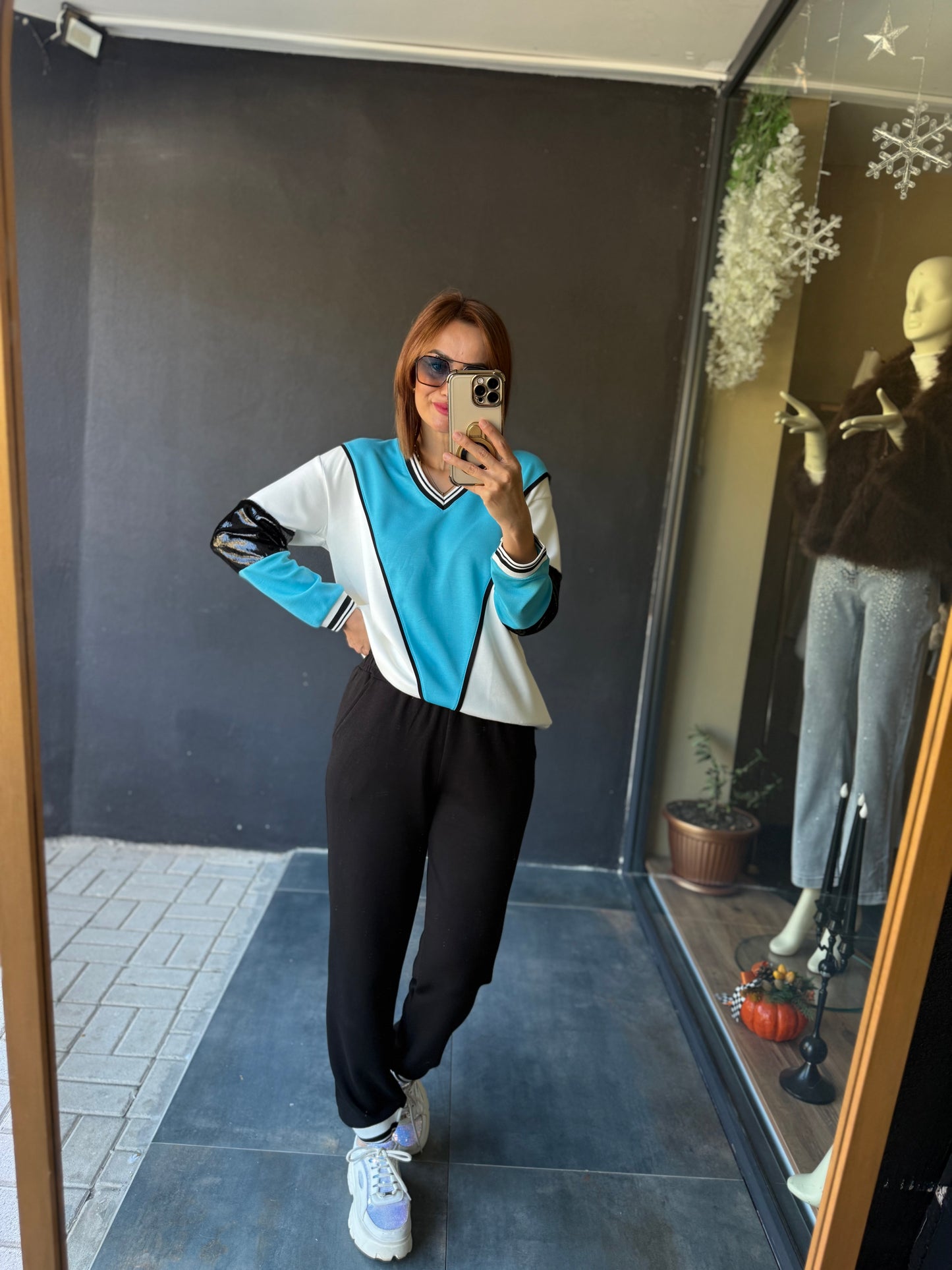 Buka Turkuaz Modal Takım