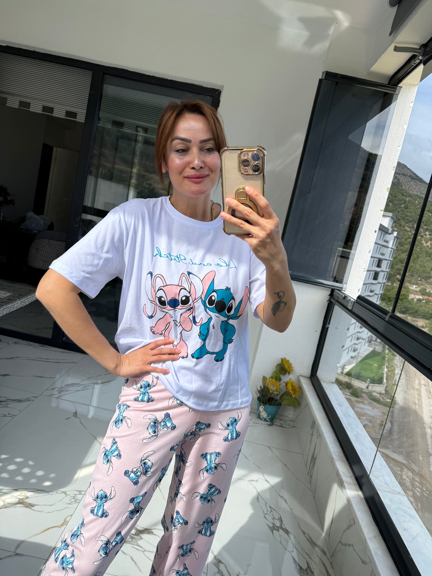 Hanteks Kısa Kol Pijama Takımı 7