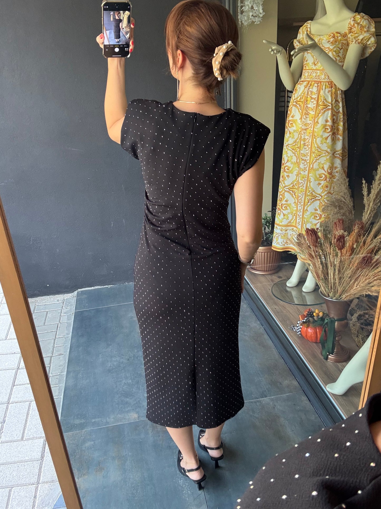 Shine Buzy Kalem Elbise