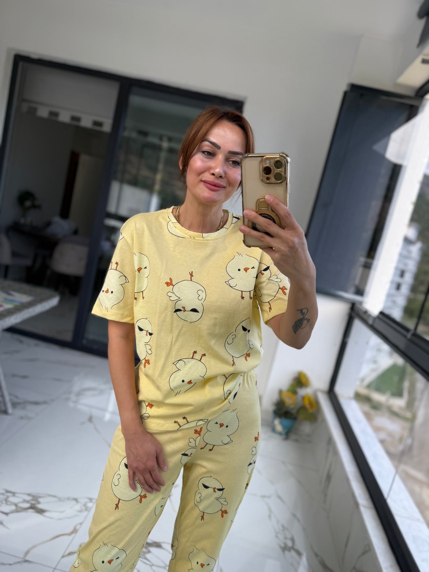 Hanteks Kısa Kol Pijama Takımı 3