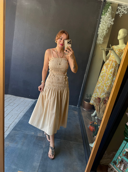 Feel Krem Etek & Bluz Takım