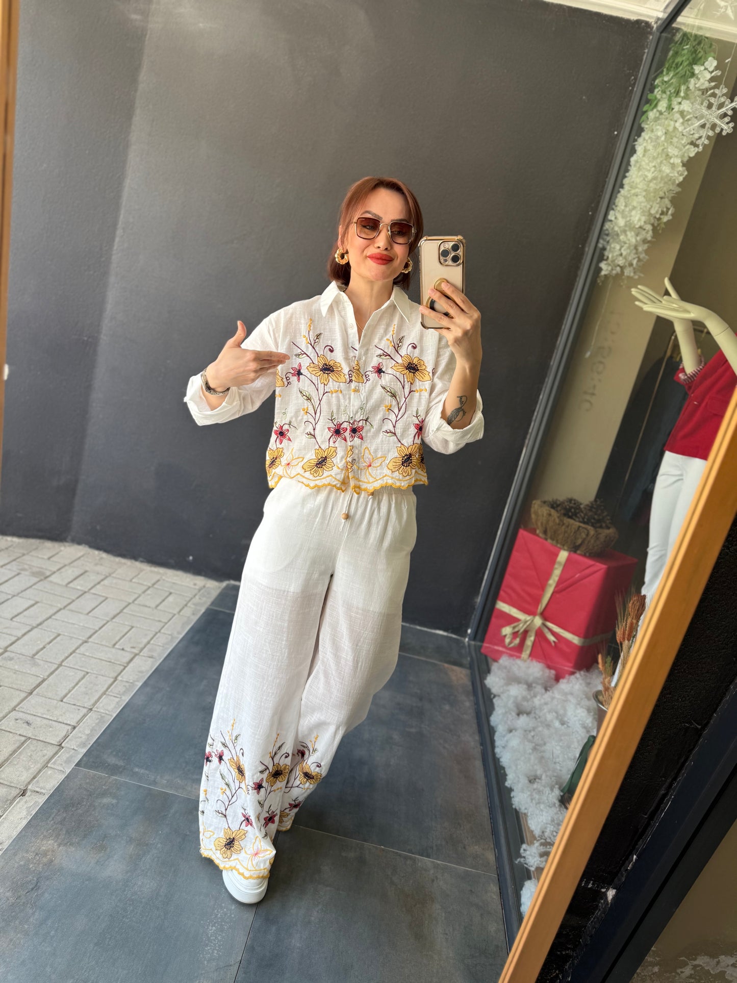 Bukeyz Nakış İşleme pantolon