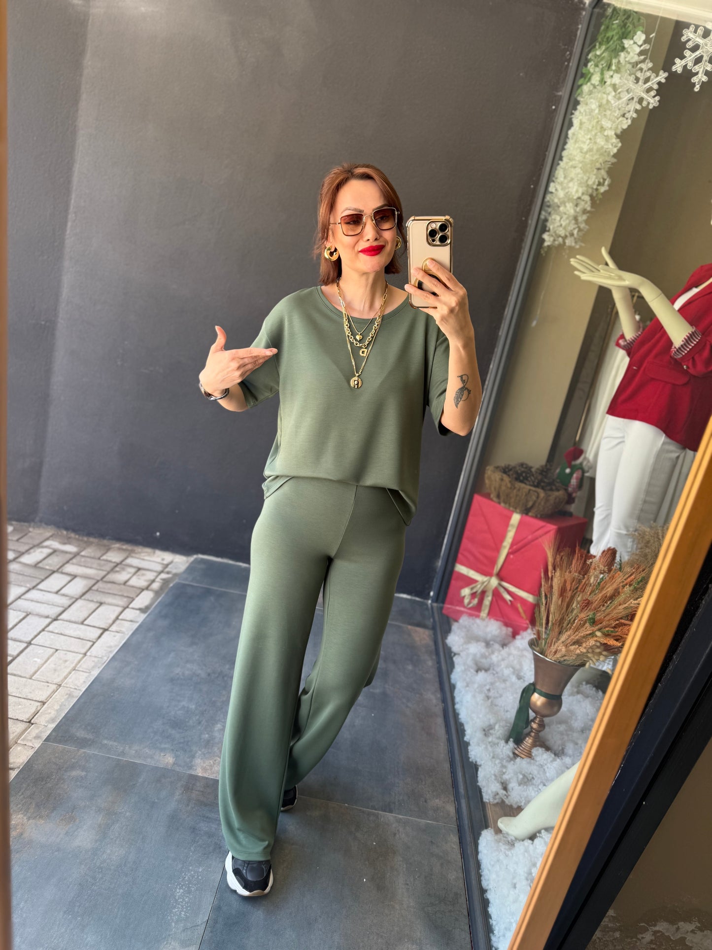 Kotto Yeşil Modal Takım