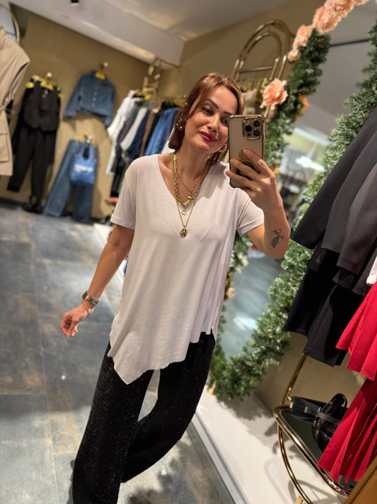 The Secret Simetrik Beyaz Basic