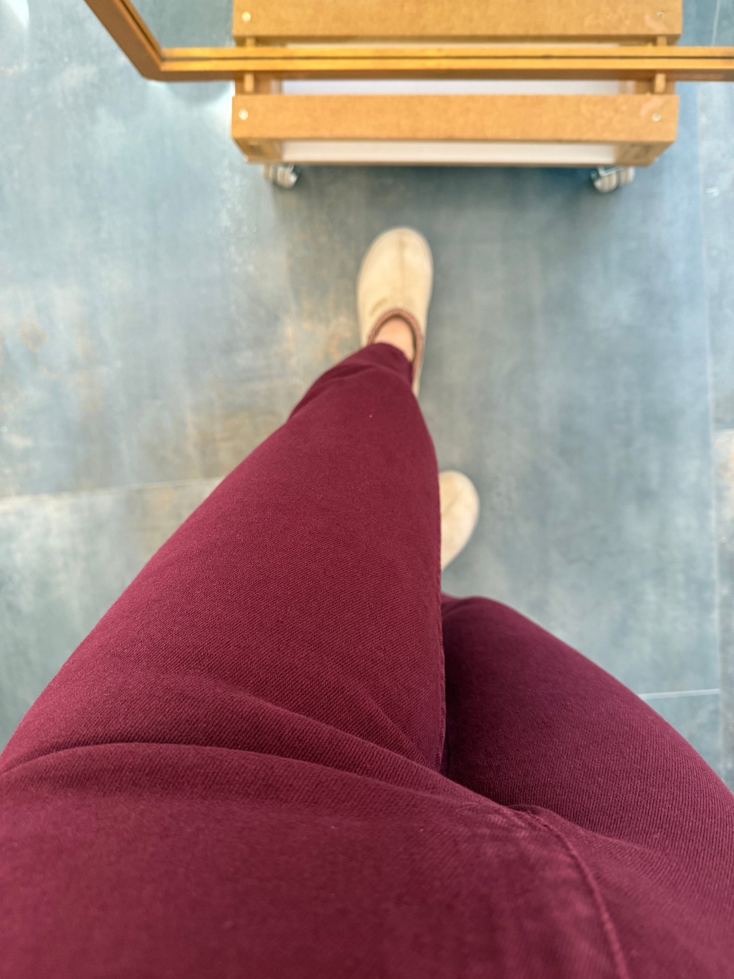 Xlove Bordo Jean Pantolon