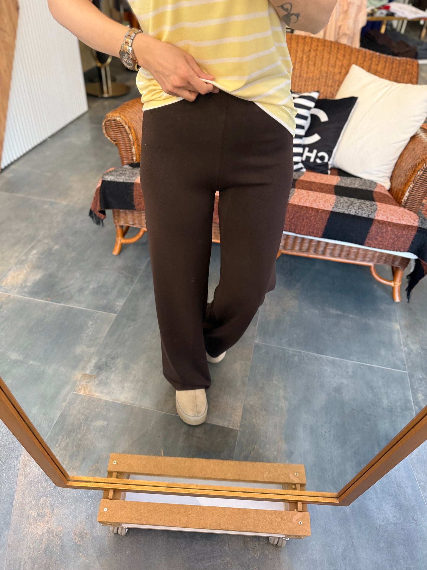 The Secret Kahve Modal Pantolon