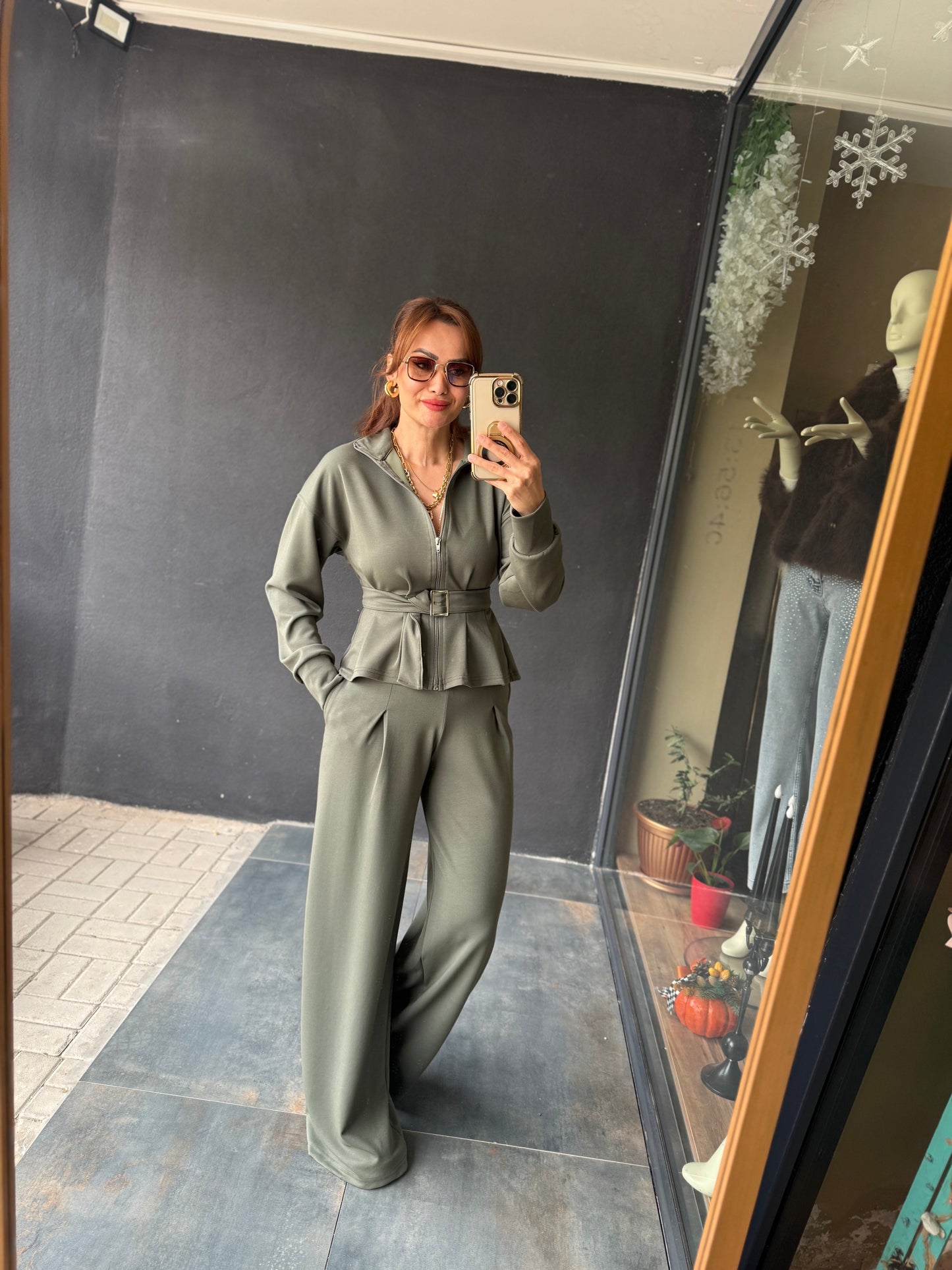 Semy Haki Kemerli Modal Takım