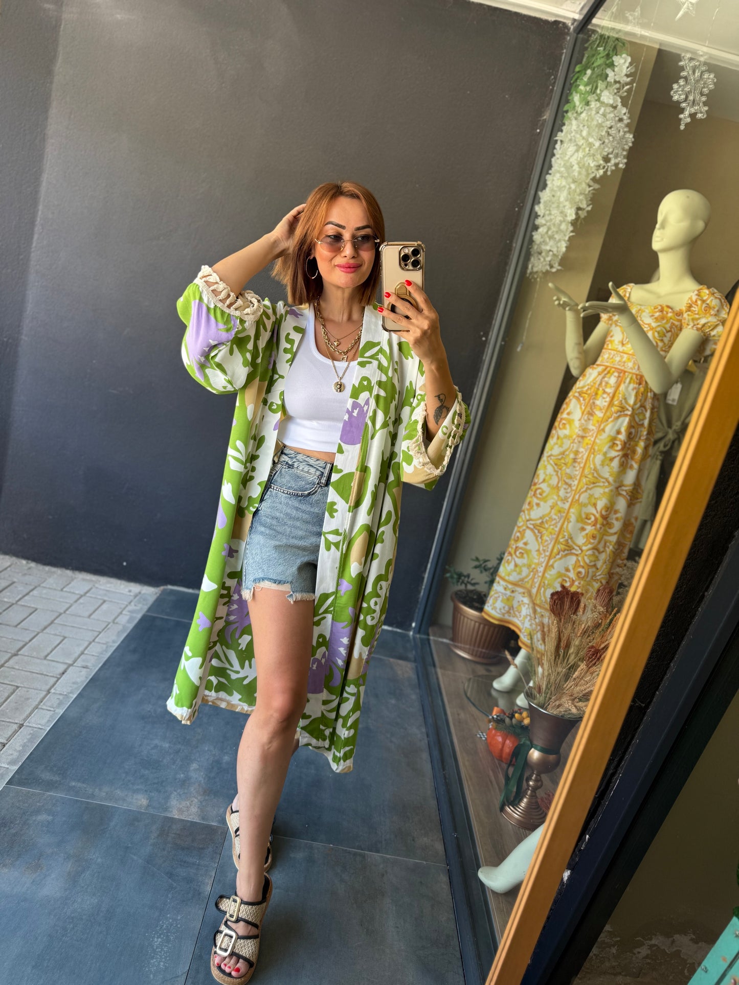 Die More Yeşil Kimono