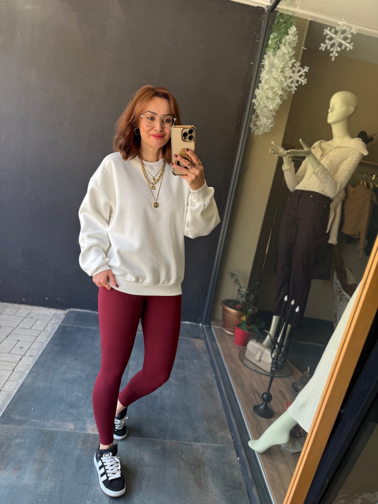 Petla Beyaz Sweat