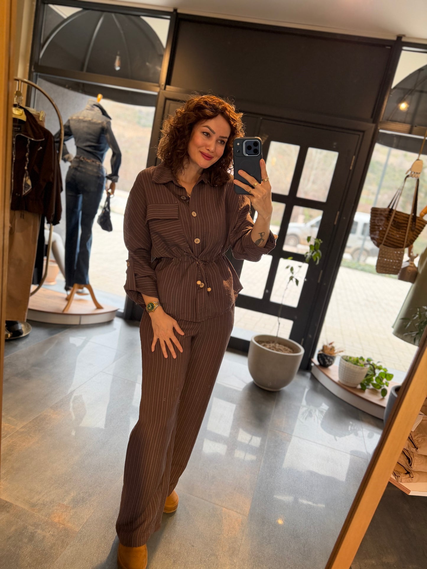 Sifona Kahve Tensel Takım