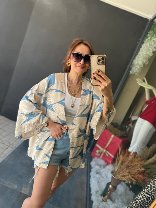 Kotto Mavi Blazer Ceket