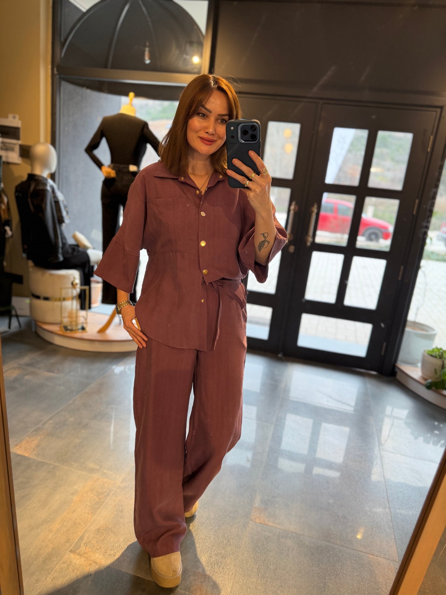 Sensitive Bordo 2 Tensel Takım