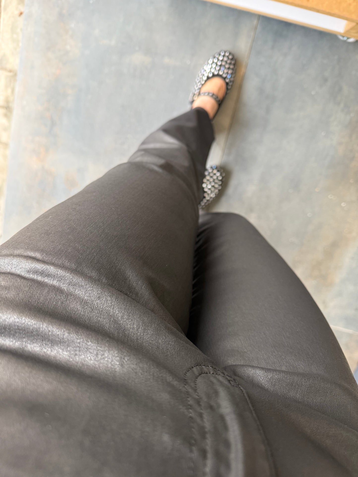 Xlove Siyah Mumlu Jean