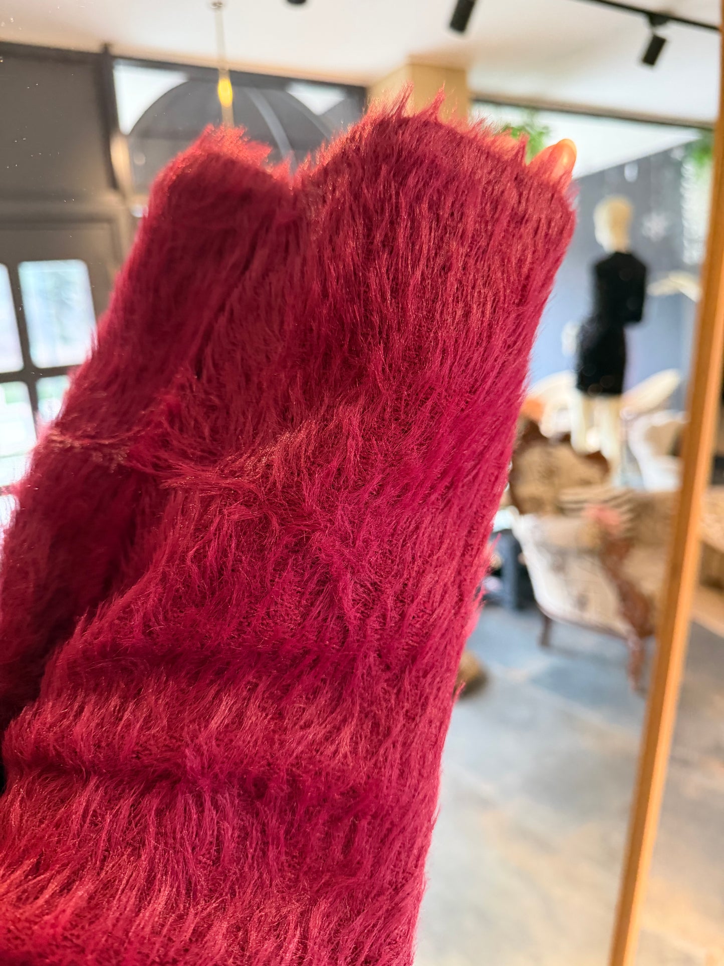 Karnaval Bordo Yumoş Hırka