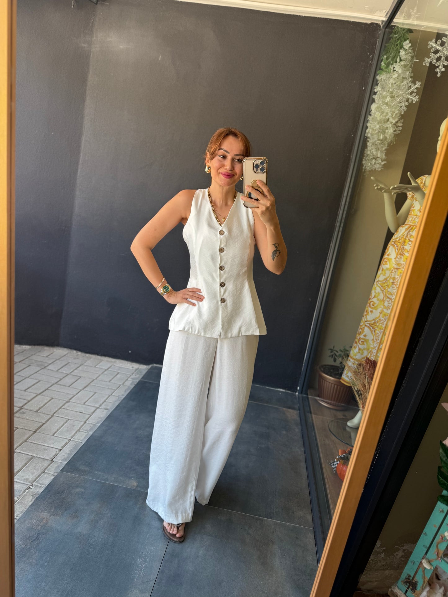 Brands Beyaz Tensel Takım