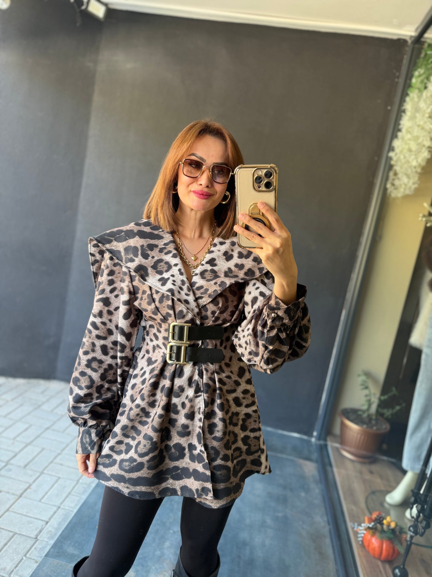 Şamda Leo Şal Yaka Ceket