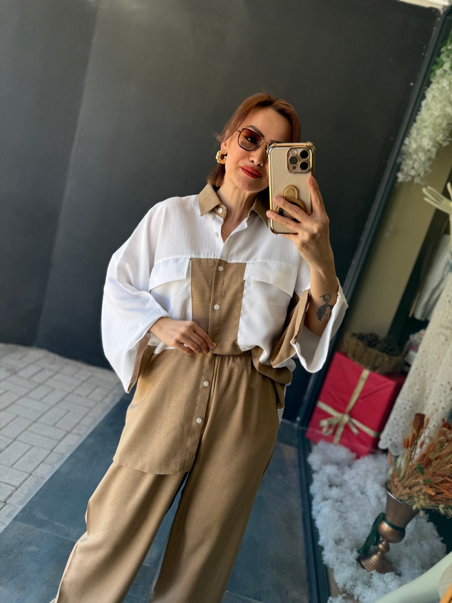 Htn Camel Krep Takım