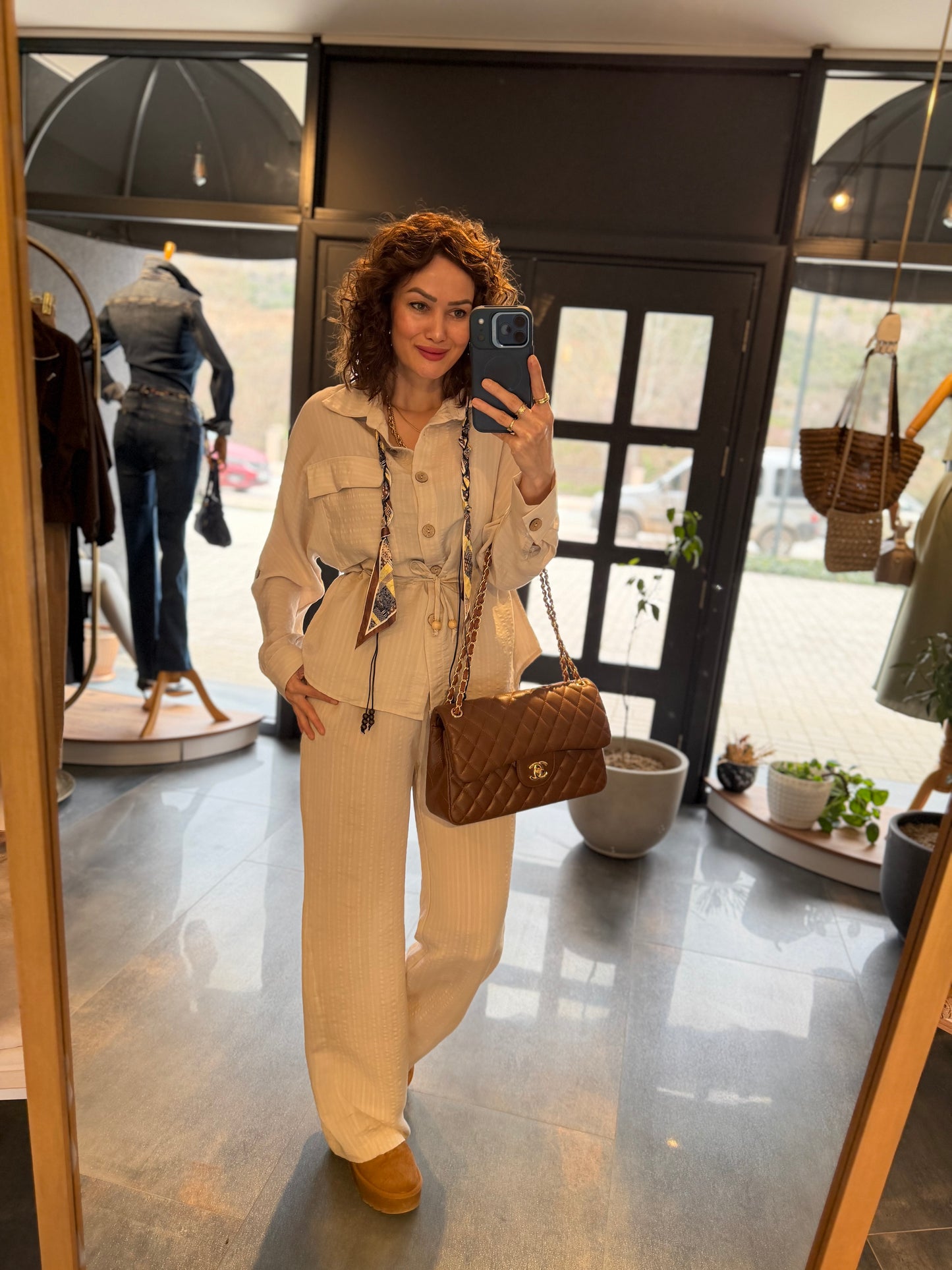 Sifona Bej Tensel Takım