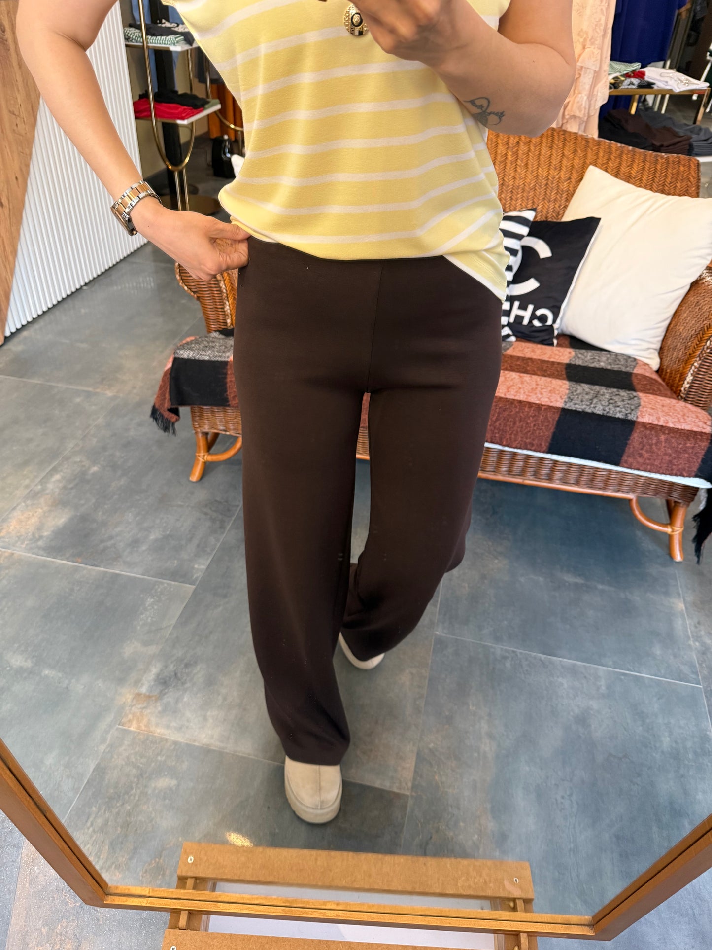 The Secret Kahve Modal Pantolon