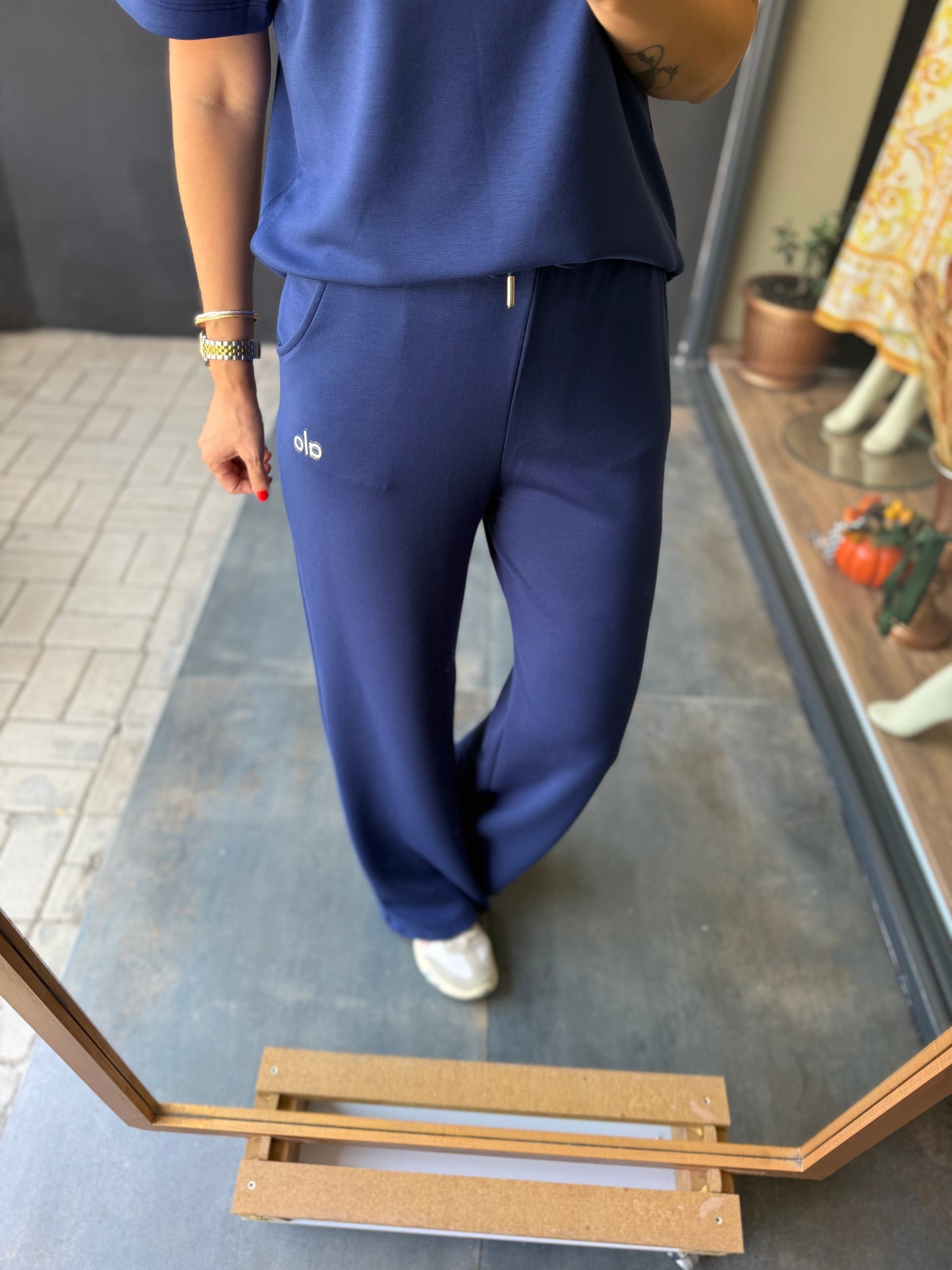 Latest Lacivert Modal Takım