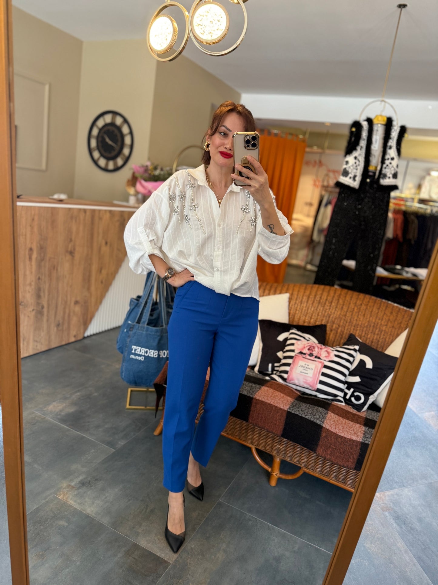 She Saks Pensli Pantolon