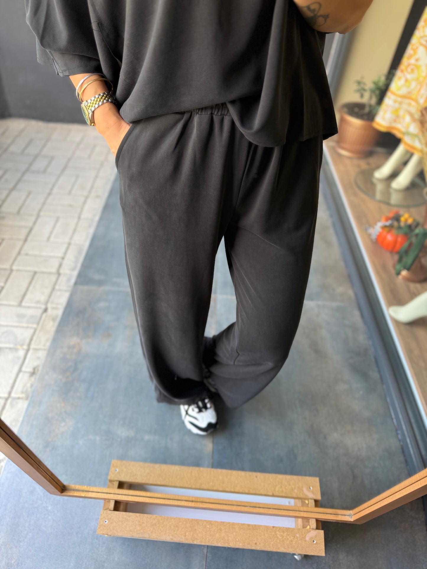 Look Siyah Modal Takım