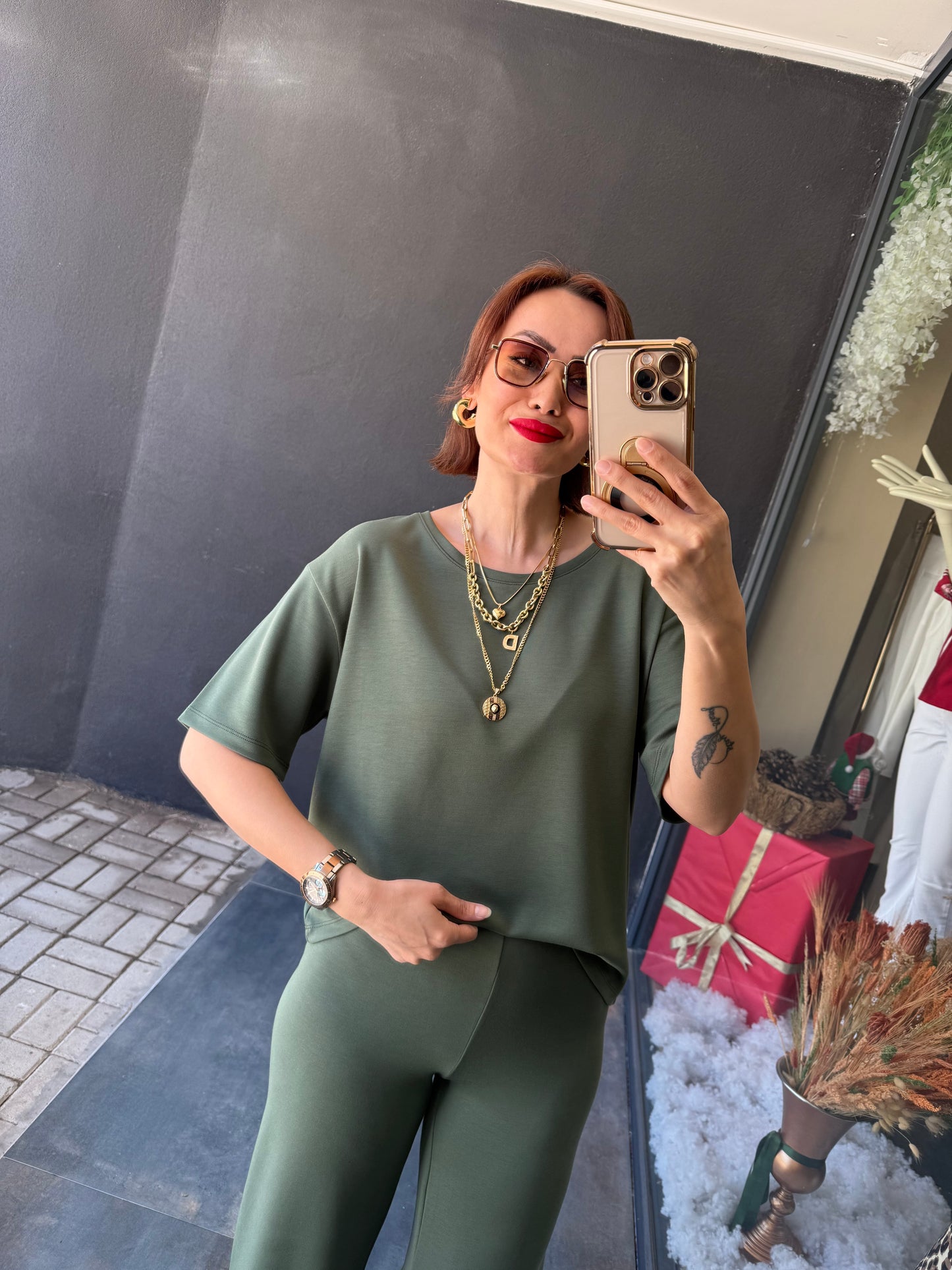 Kotto Yeşil Modal Takım