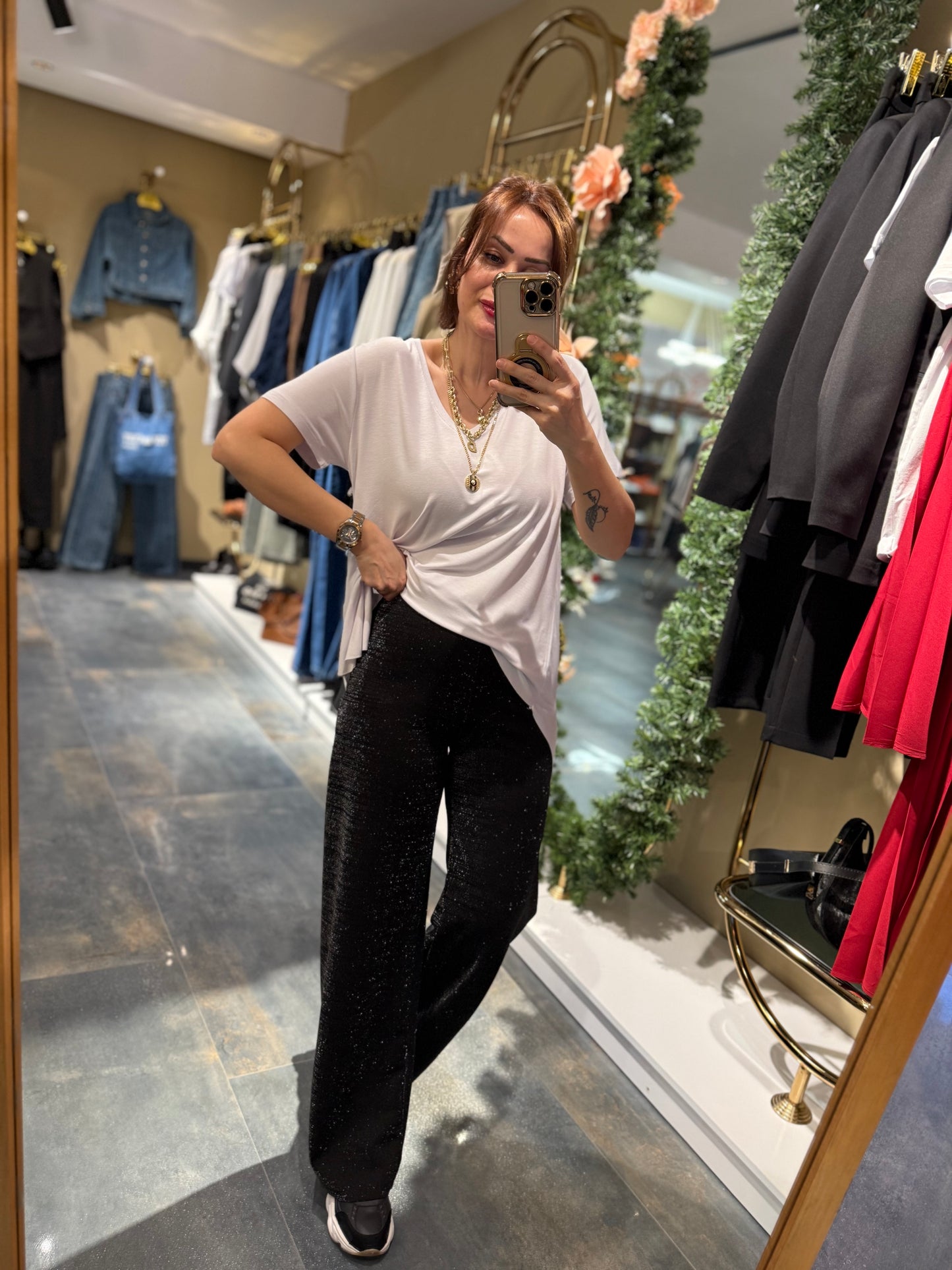 The Secret Simli Palazzo Pantolon