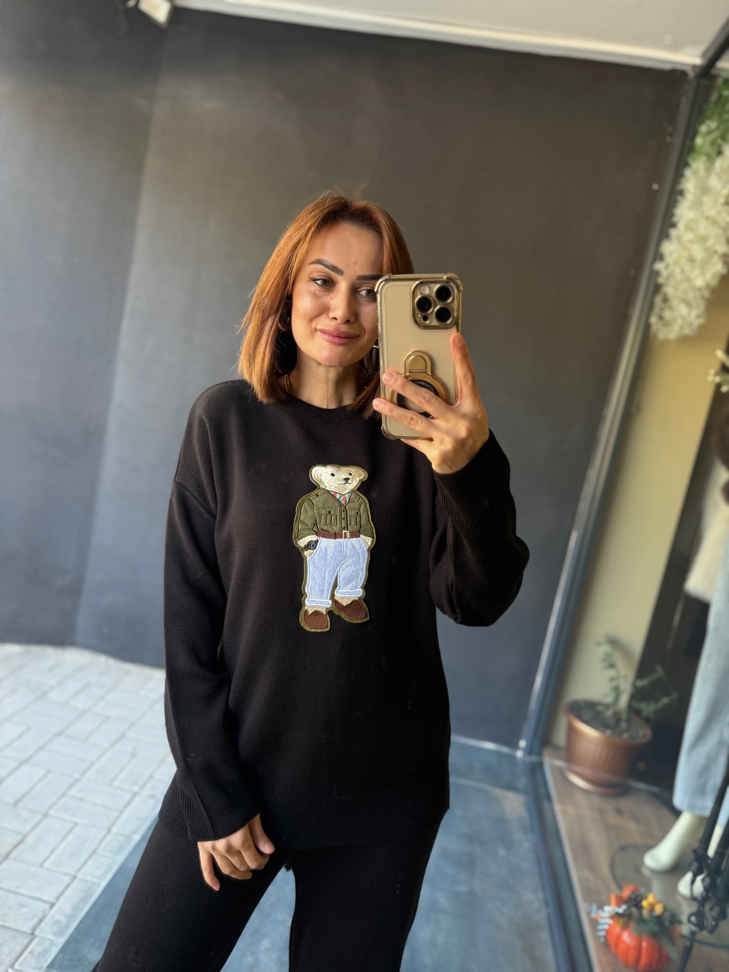 Sam-Co Siyah Ayıcık Takım